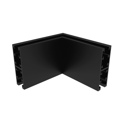 Соединитель для магнитного двустороннего шинопровода угловой Crystal Lux CLT 0.226 04 BL