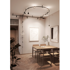 Шинопровод магнитный Crystal Lux CLT 0.117 01 L2000 BL