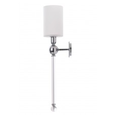Бра Crystal Lux MIRABELLA AP1 CHROME/WHITE