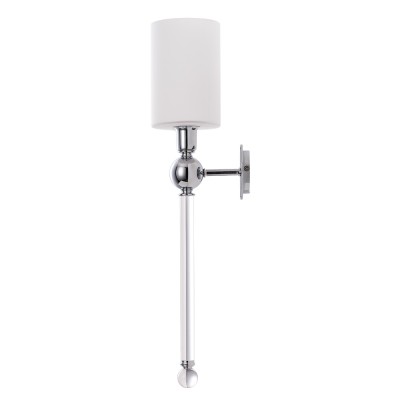Бра Crystal Lux MIRABELLA AP1 CHROME/WHITE
