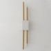 Бра Crystal Lux CARTA AP6W LED WHITE/BRASS