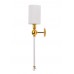 Бра Crystal Lux MIRABELLA AP1 GOLD/WHITE Бра Crystal Lux MIRABELLA AP1 GOLD/WHITE