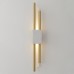 Бра Crystal Lux CARTA AP6W LED WHITE/BRASS