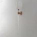 Бра Crystal Lux LUMINOUS AP1 BRASS