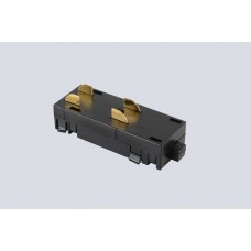 Соединитель питания линейный для шинопровода 220V Crystal Lux CLT 0.205 03 BL