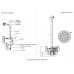 Люстра Crystal Lux EMILIA SP6 GOLD