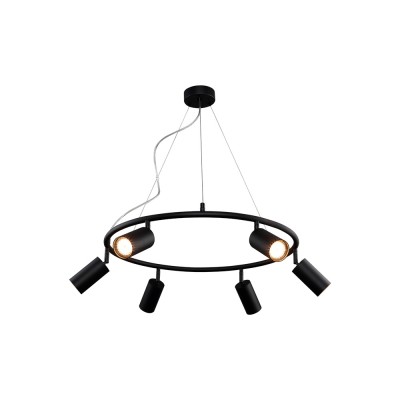 Светильник подвесной Crystal Lux RIVO SP6 BL