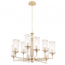 Люстра Crystal Lux GLORIA SP9 BRASS