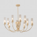 Люстра Crystal Lux SECRET SP10 GOLD