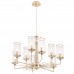 Люстра Crystal Lux GLORIA SP9 BRASS