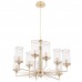 Люстра Crystal Lux GLORIA SP9 BRASS