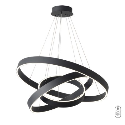 Люстра Crystal Lux TRON SP158W LED BLACK