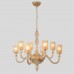 Люстра Crystal Lux SILVESTRO SP8 AMBER Люстра Crystal Lux SILVESTRO SP8 AMBER