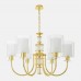 Люстра Crystal Lux ELENA SP6 GOLD