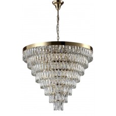 Люстра Crystal Lux ABIGAIL SP22 D820 GOLD/TRANSPARENT