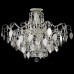 Светильник потолочный Crystal Lux ESMIRALDA PL9 SILVER