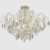 Светильник потолочный Crystal Lux ESMIRALDA PL9 SILVER