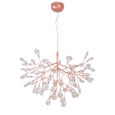 Светильник подвесной Crystal Lux EVITA SP63 COPPER/TRANSPARENT