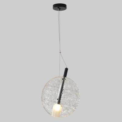 Светильник подвесной Crystal Lux FROZEN SP1 BLACK