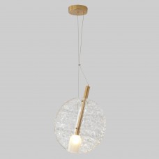 Светильник подвесной Crystal Lux FROZEN SP1 BRASS