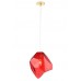 Светильник подвесной Crystal Lux NUESTRO SP1 GOLD/RED Светильник подвесной Crystal Lux NUESTRO SP1 GOLD/RED