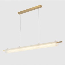 Светильник подвесной Crystal Lux TUNNEL SP40 LED BRASS