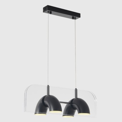 Светильник подвесной Crystal Lux ELEMENT SP24W LED BLACK