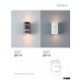Настенный светильник Crystal Lux CLT 013 WH