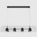 Светильник подвесной Crystal Lux ELEMENT SP48W LED BLACK