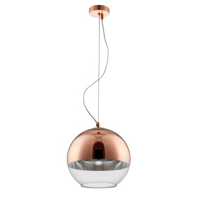 Подвесной светильник Crystal Lux WOODY SP1 D300 COPPER