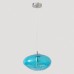Светильник подвесной Crystal Lux FORMLESS SP1 BLUE