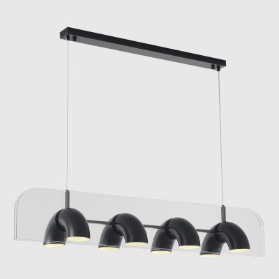 Светильник подвесной Crystal Lux ELEMENT SP48W LED BLACK
