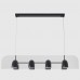 Светильник подвесной Crystal Lux ELEMENT SP48W LED BLACK