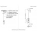 Светильник подвесной Crystal Lux ANTIQUE SP23W LED BRASS
