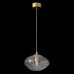 Светильник подвесной Crystal Lux FORMLESS SP1 TRANSPARENT
