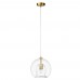 Светильник подвесной Crystal Lux LUISA SP1 BRASS/TRANSPARENT Светильник подвесной Crystal Lux LUISA SP1 BRASS/TRANSPARENT
