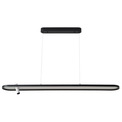 Светильник подвесной Crystal Lux CONTOUR SP45W LED BLACK