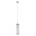 Светильник подвесной Crystal Lux TADEO SP1 D100 CHROME/TRANSPARENTE Светильник подвесной Crystal Lux TADEO SP1 D100 CHROME/TRANSPARENTE